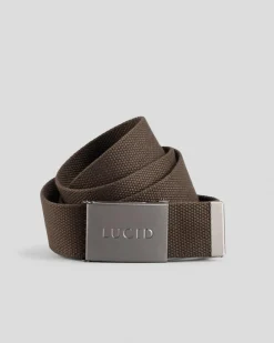 Belts*Lucid Viper Web Belt Chocolate
