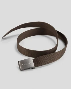 Belts*Lucid Viper Web Belt Chocolate