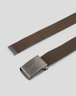 Belts*Lucid Viper Web Belt Chocolate