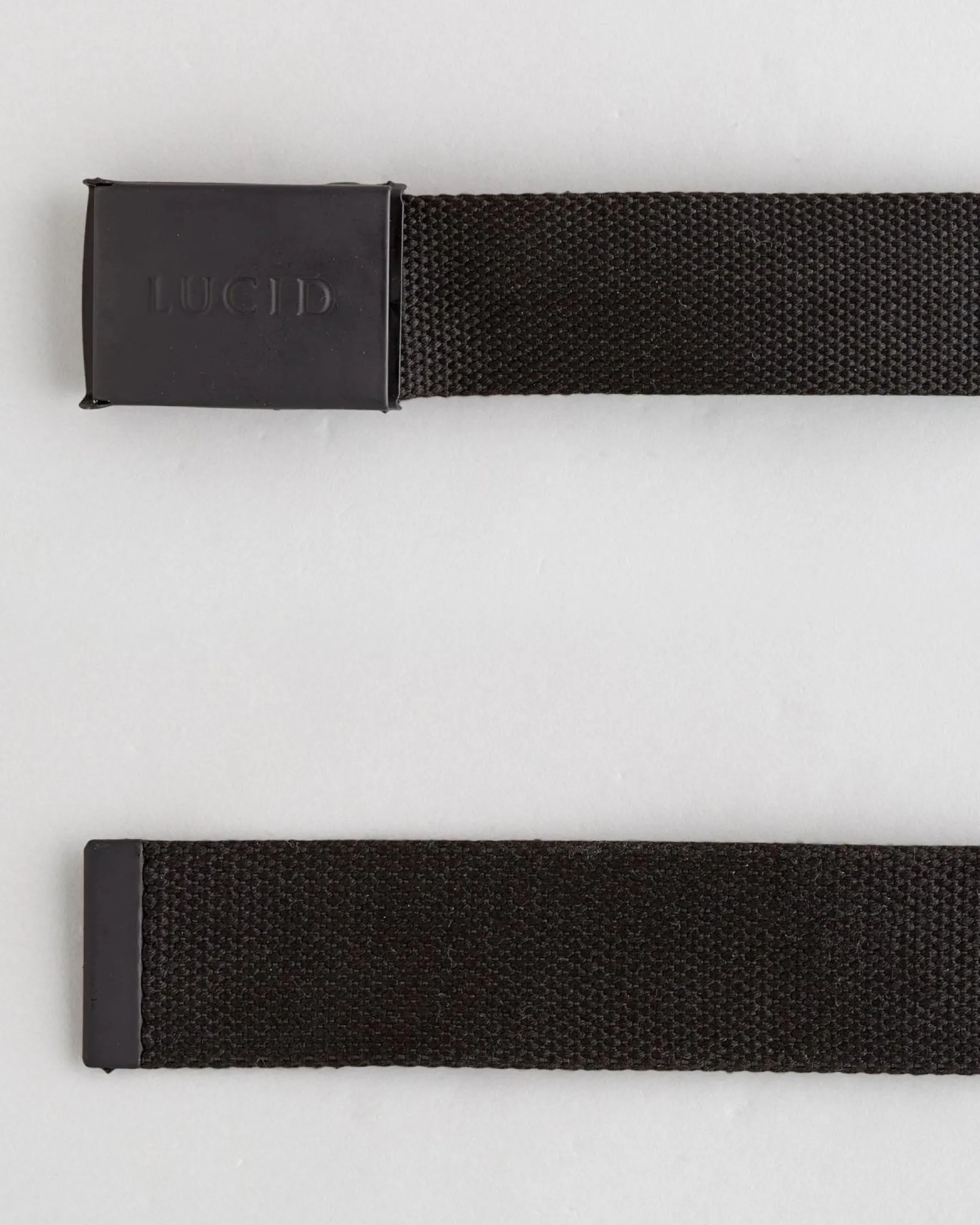 Belts*Lucid Viper Web Belt Black