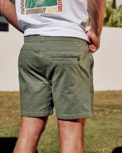 Shorts & Bottoms*Salty Life Vision Elastic Waist Shorts Sage