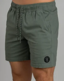 Shorts & Bottoms*Salty Life Vision Elastic Waist Shorts Sage