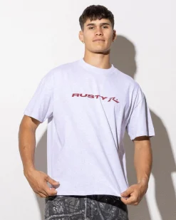 Tops & T-Shirts*Rusty Vital T-Shirt Ecru Marle