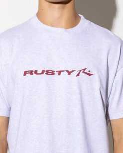 Tops & T-Shirts*Rusty Vital T-Shirt Ecru Marle