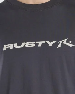 Tops & T-Shirts*Rusty Vital T-Shirt Coal