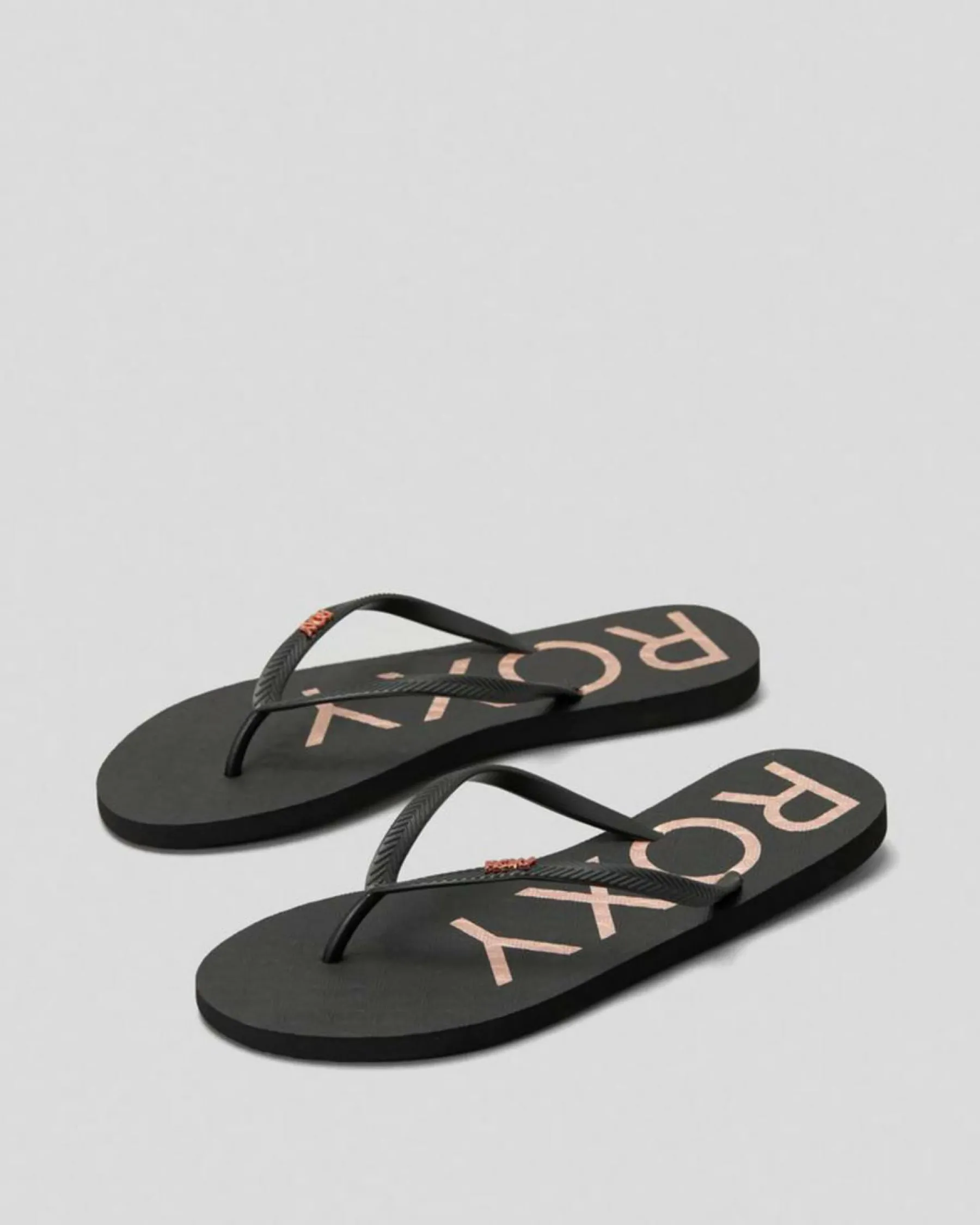 Flip Flops*Roxy Viva Le Thongs Black 3