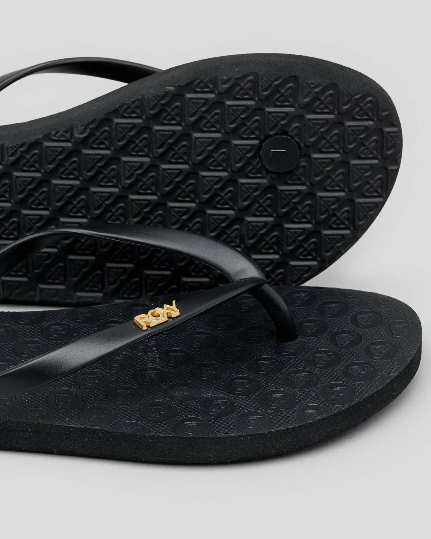 Flip Flops*Roxy Viva Printed Thongs Anthracite/black