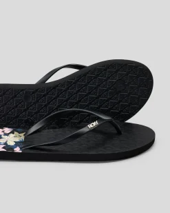 Flip Flops*Roxy Viva Printed Thongs Dusk Blue