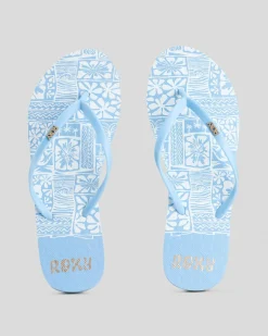 New Viva Stamp Thongs Women Flip Flops