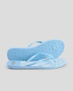 New Viva Stamp Thongs Women Flip Flops