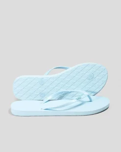 Flip Flops*Roxy Viva Thongs Light Blue