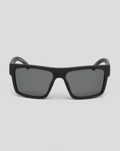 Sunglasses*Carve Volley XL Polarised Sunglasses Matte Black / Grey Polar