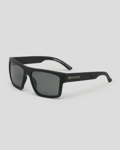 Sunglasses*Carve Volley XL Polarised Sunglasses Matte Black / Grey Polar