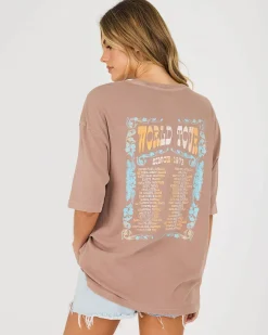 Tops*Billabong Walk With Me T-Shirt Sweet Earth