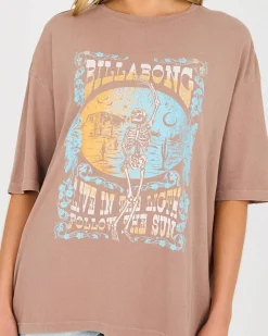 Tops*Billabong Walk With Me T-Shirt Sweet Earth