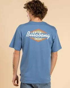 Tops & T-Shirts*Billabong Walled Regular T-Shirt Carolina Blue
