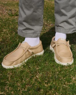 Sneakers*HEYDUDE Wally Canvas Shoes Tan