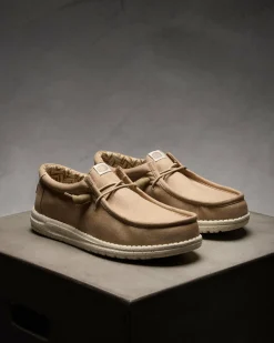 Sneakers*HEYDUDE Wally Canvas Shoes Tan
