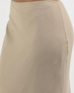 Outlet Ward Maxi Skirt Women Linen Blend|Bottoms