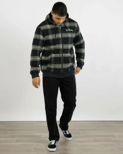 Hot Warped Zip Thru Hooded Jacket Jackets & Coats