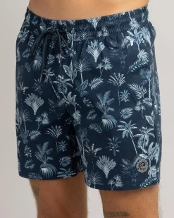 Board Shorts|Shorts & Bottoms*Jacks Wasteland Elastic Waist Shorts Navy