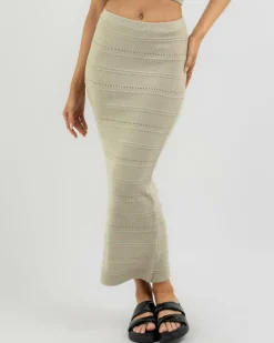 Best Wategos Maxi Skirt Women Sets|Knitwear