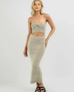 Best Wategos Maxi Skirt Women Sets|Knitwear