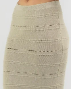 Best Wategos Maxi Skirt Women Sets|Knitwear