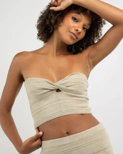 Sets|Tops*Mooloola Wategos Tube Top Stone