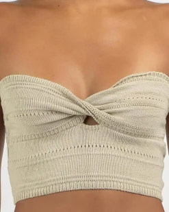 Sets|Tops*Mooloola Wategos Tube Top Stone