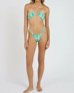 Bikinis*Billabong Water Baby Drew Bandeau Bikini Top High Tide
