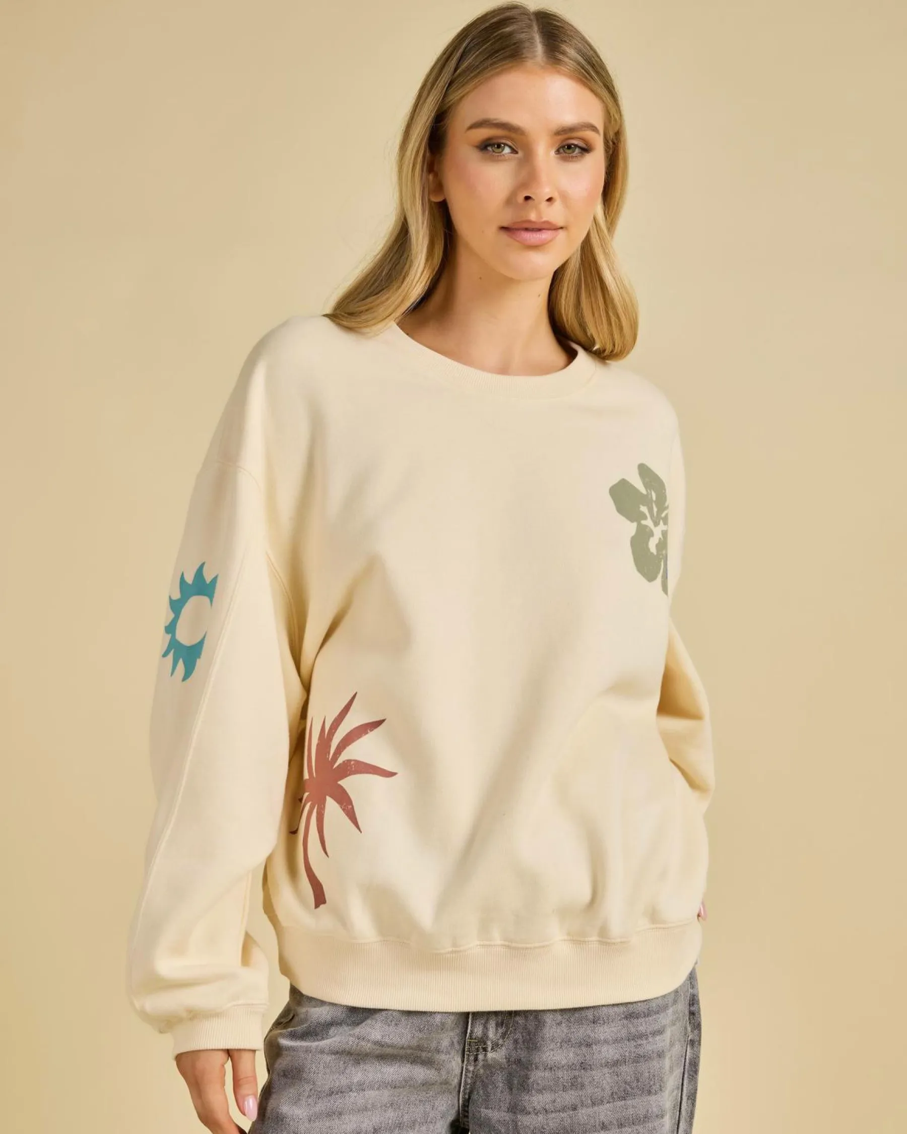 Clearance Water Signs Kendall Crewneck Sweatshirt Women Jumpers & Hoodies