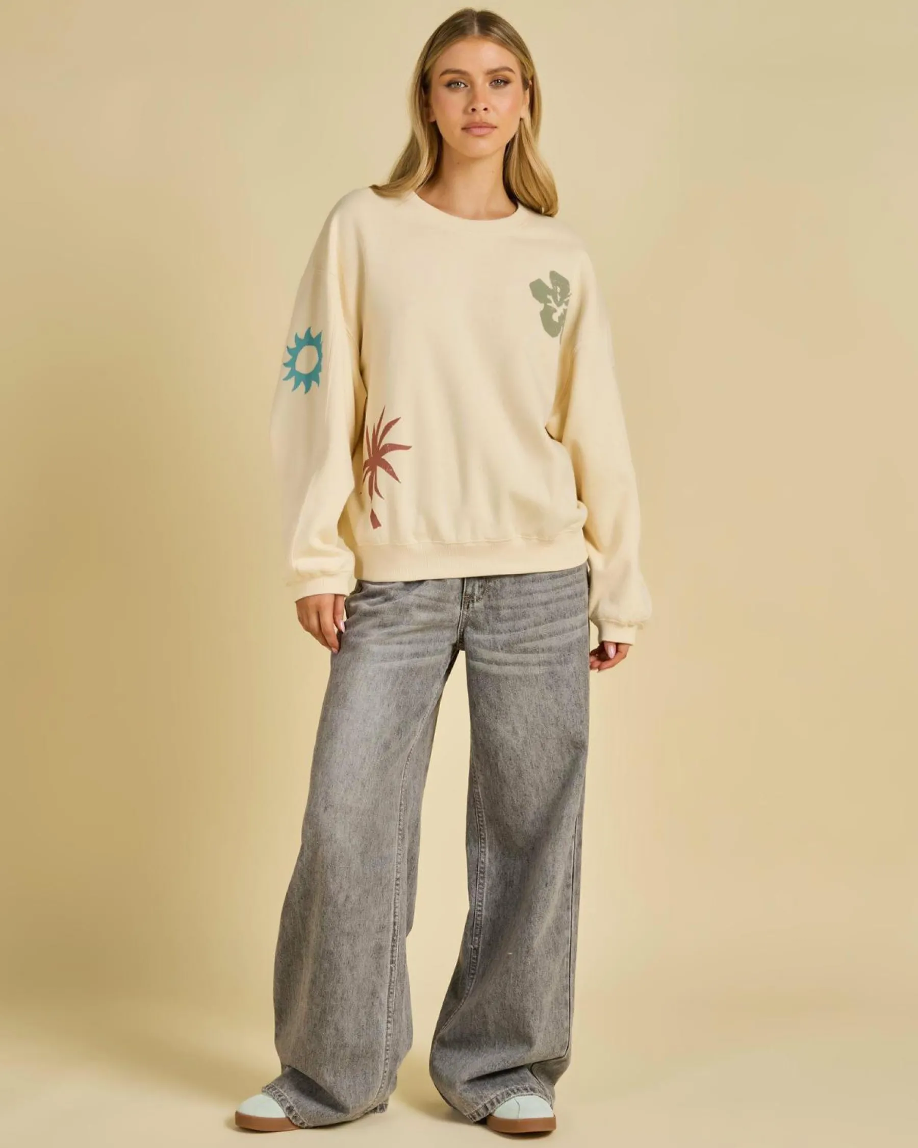 Clearance Water Signs Kendall Crewneck Sweatshirt Women Jumpers & Hoodies