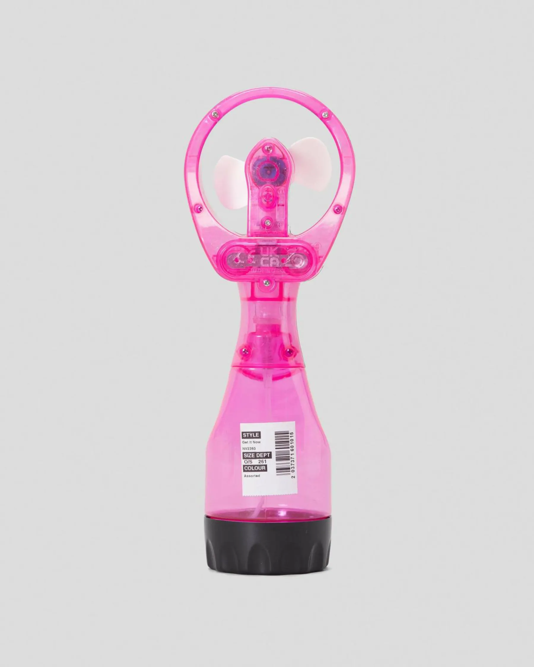 Gifts & Novelty|Gifts & Novelty*Get It Now Water Spray Fan Assorted