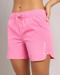 Board Shorts*Roxy Wave 5" Board Shorts Pink Cosmos