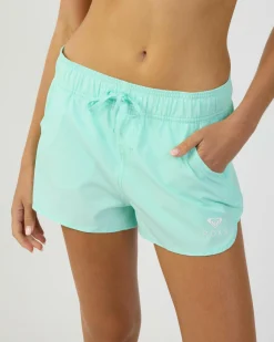 Board Shorts*Roxy Wave 2" Board Shorts Aruba Blue