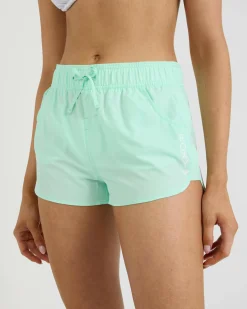 Board Shorts*Roxy Wave 2" Board Shorts Beach Glass