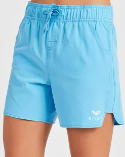 Board Shorts*Roxy Wave Eco Board Shorts Azure Blue