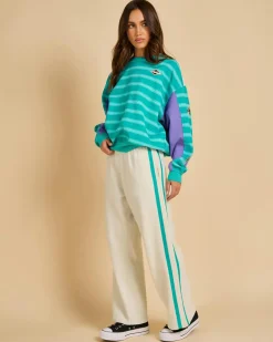 Hot Wave Out Fleece Pants Women Activewear|Bottoms