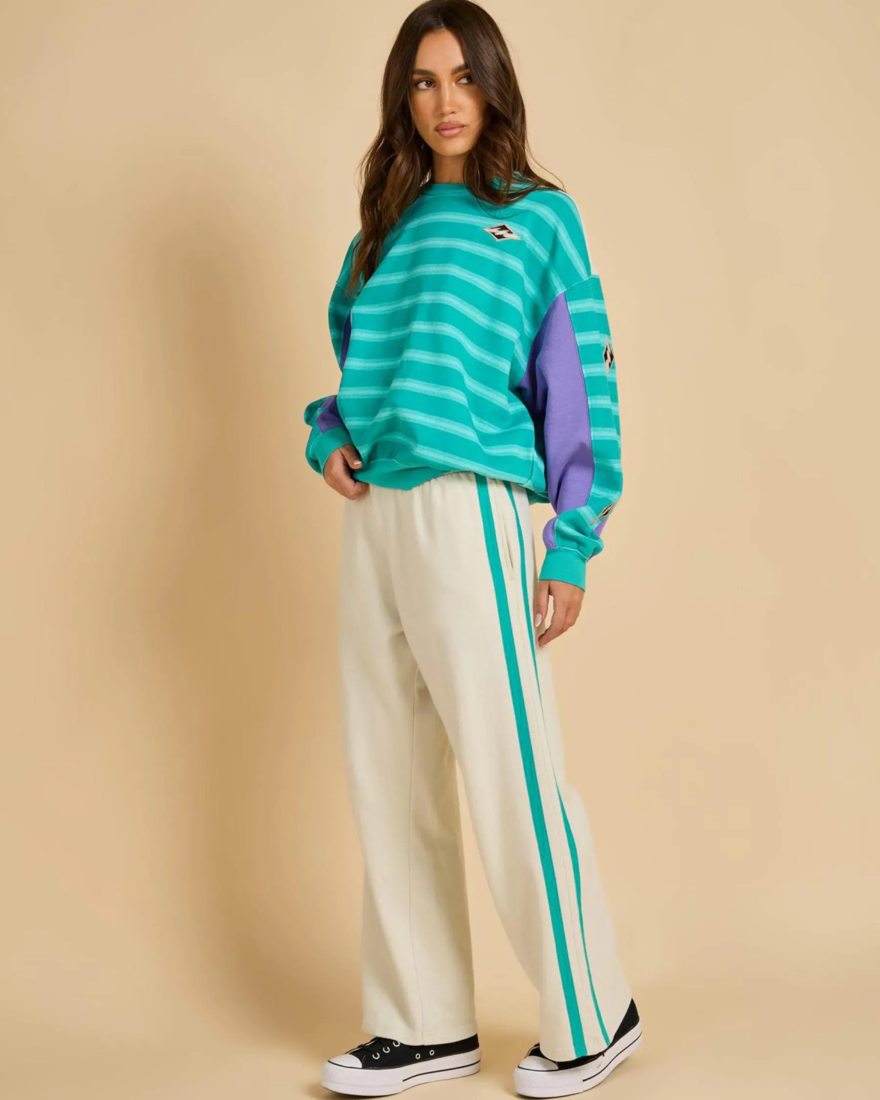 Hot Wave Out Fleece Pants Women Activewear|Bottoms