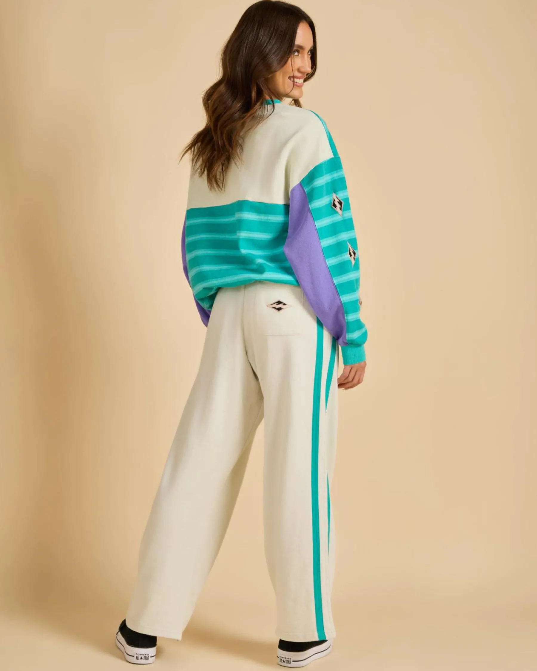 Hot Wave Out Fleece Pants Women Activewear|Bottoms