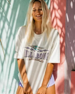 Tops*Billabong Wave Out T-Shirt Light Grey