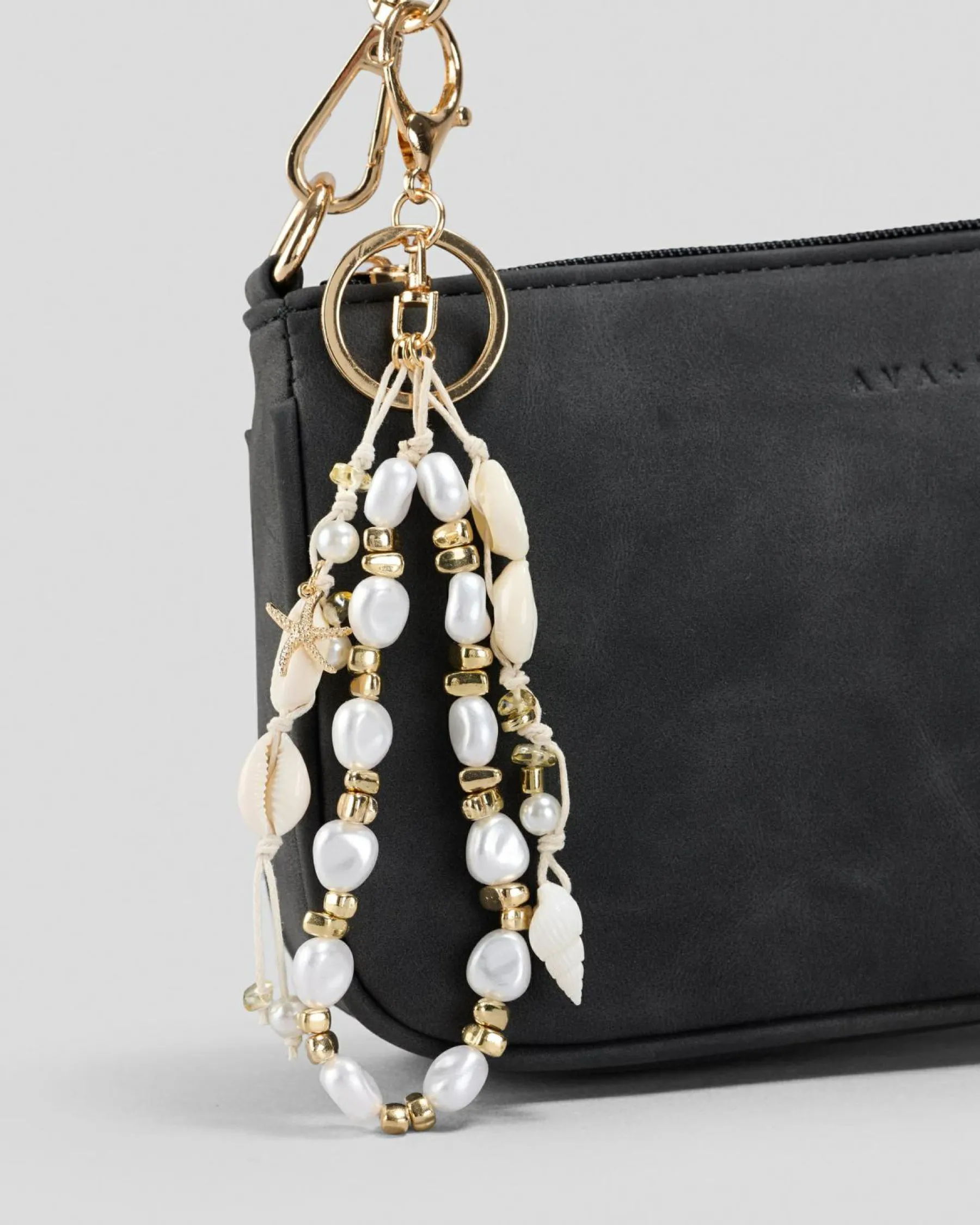 Gifts & Novelty|Gifts & Novelty*Karyn In LA Wave Pool Large Bag Charm Gold
