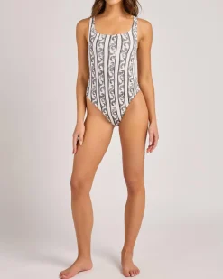 Hot Wave Watcher Scoop Front One Piece Swimsuit Women One Pieces