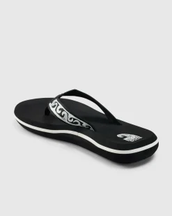 Flip Flops*Billabong Wave Watcher Throwback Thongs Black