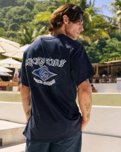 Tops & T-Shirts*Jacks Wavecrest T-Shirt Washed Navy