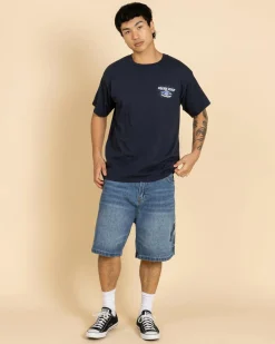 Tops & T-Shirts*Jacks Wavecrest T-Shirt Washed Navy