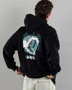 Hoodies & Sweatshirts*Carve Waves Hoodie Black