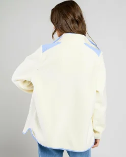 Jackets & Coats*Roxy Waves of Warmth Cosy Jacket Egret