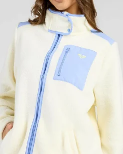 Jackets & Coats*Roxy Waves of Warmth Cosy Jacket Egret